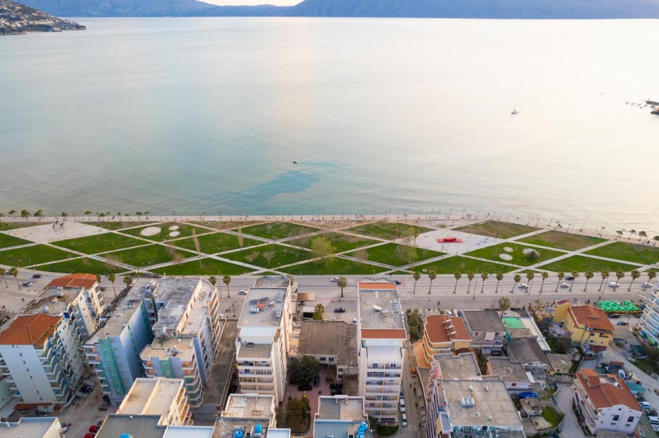 Palm Side Hotel Vlorë Exterior foto
